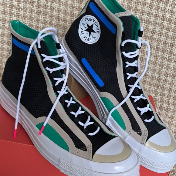 Converse Chuck 70 - Trail Hi Black/String/Digital Blue MEN`S - Picture 7 of 16